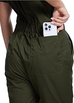 Amazon.com: WORK IDEA Women's Short Sleeve Coverall Lightweight