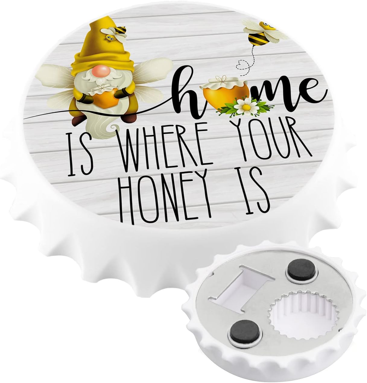 Spring Bees Fridge Beer Bottle Opener