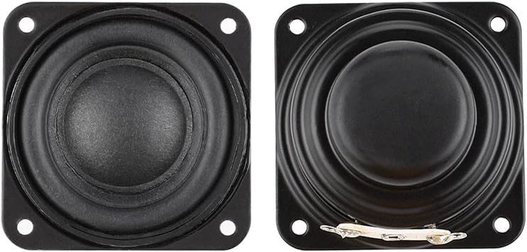 2Pcs 1.5 Inch Mini Full Portable Speaker 4 Ohm 5 10W Long Stroke Bass Hifi Stereo Sound Loudpeaker Home Theater Bookshelf sound system