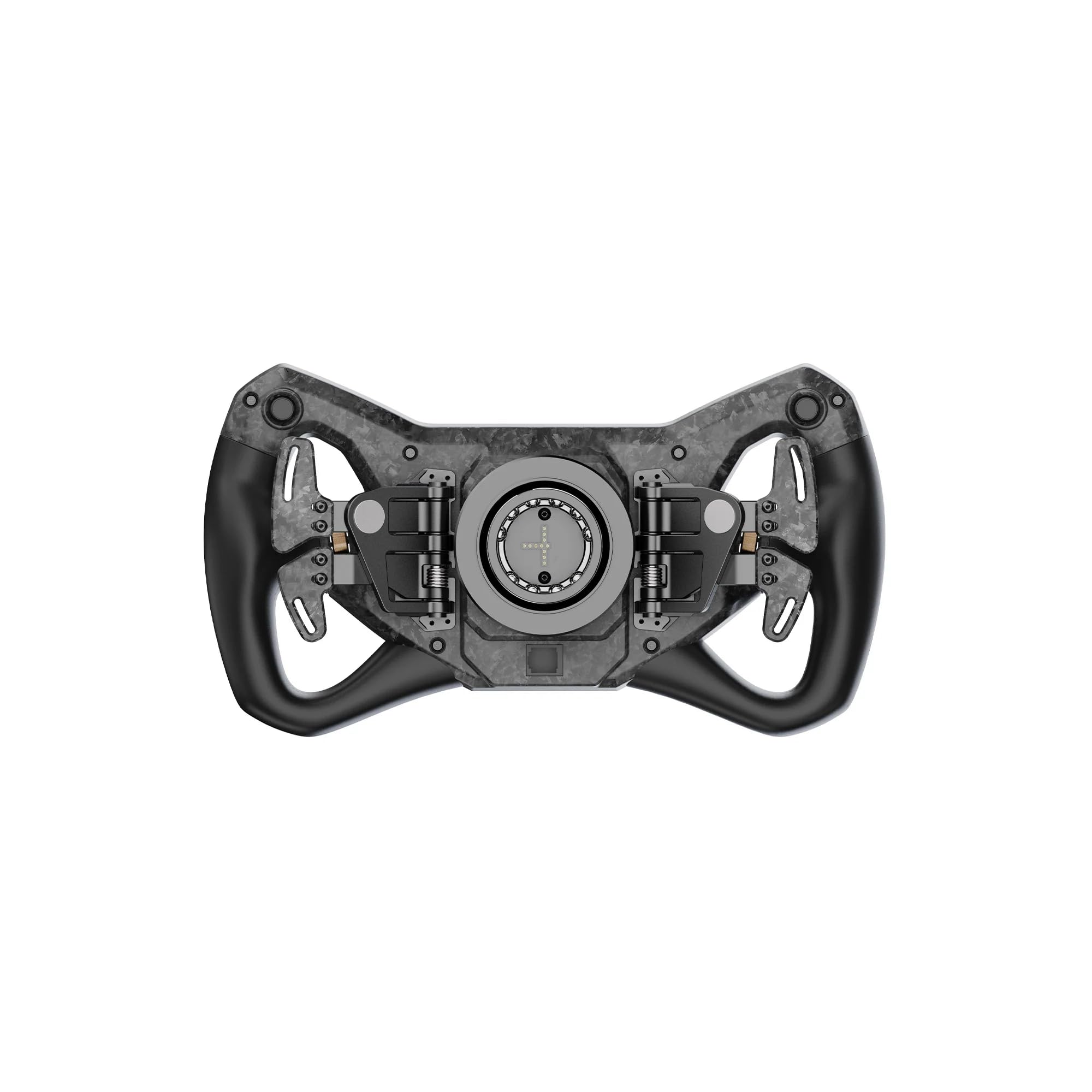�MOZA Racing KS Pro Steering Wheel For Sim racing | Magnet Schaltwippen, RGB Tasten und Quick Release für Assetto Corsa, ACC, iRacing F1 Carbonfaserverstärkte Verbundwerkstoffe
