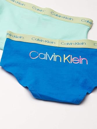 Calvin Klein Girls' Modern Cotton Hipster Underwear Multipack