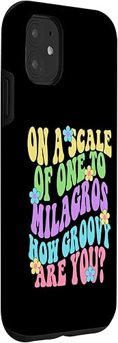 Miniatura 9 de iPhone 13 MILAGROS Cute Retro Girls Groovy MILAGROS Personalized Name Case
