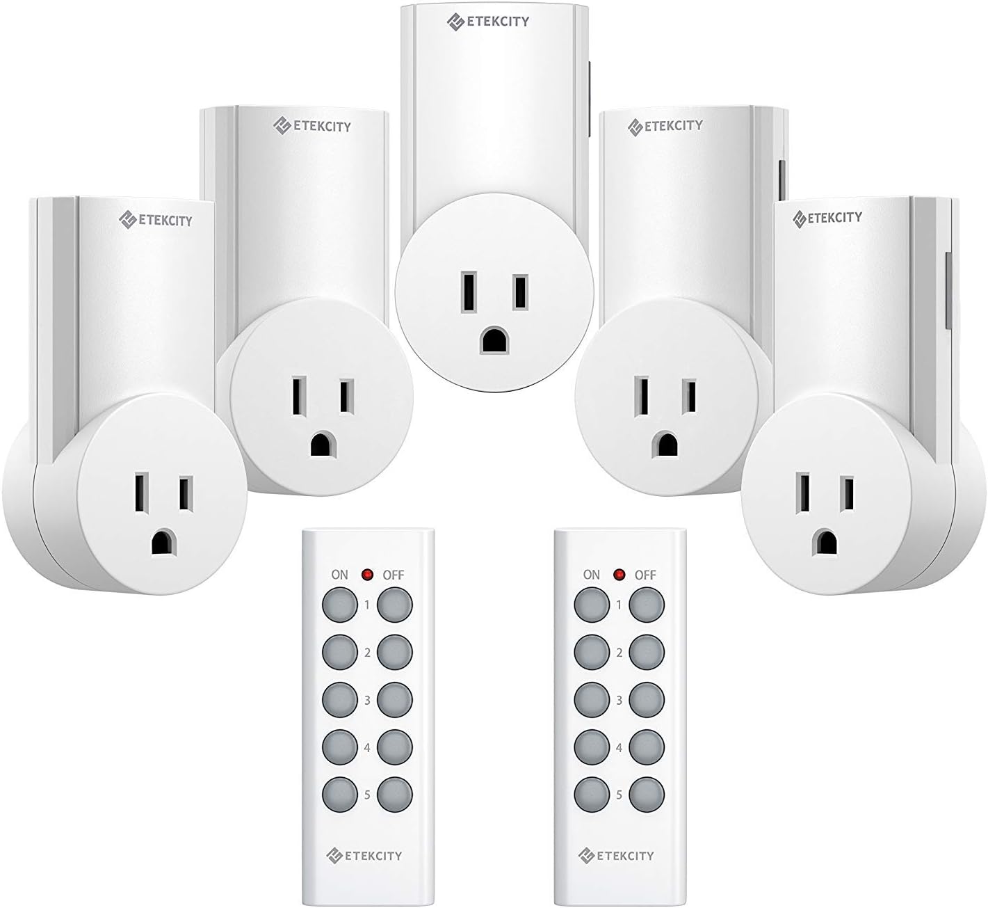 Etekcity WiFi Smart Plug, Energy Monitoring Outlet with Automatic Night Light, Heavy Duty with Timer(2-Pack), No Hub Required, Compatible with Alexa and Google Home, ETL Listed, White (1 Pack)