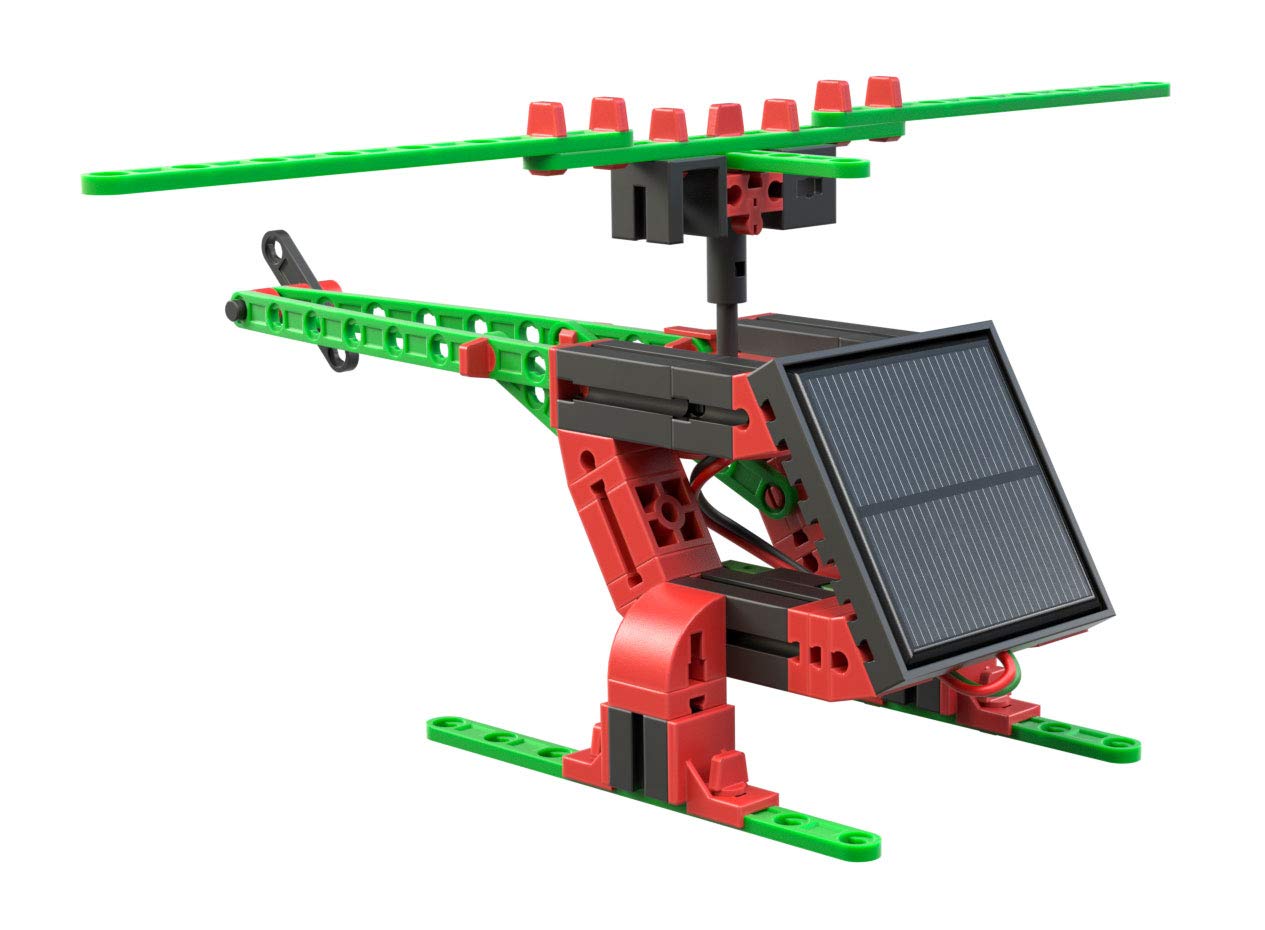 fischertechnik PROFI Green Energy 559879 - juego de construcción para niños, juguete educativo sobre energía renovable, 14 modelos, a partir de 9 años