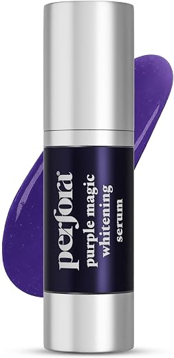 Perfora Purple Teeth Whitening Toothpaste Serum | Color Corrector Purple Toothpaste | Tooth Stain Removal | Enamel Safe &amp; ...
