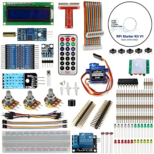 最新 Raspberry Pi で学ぶ電子工作 Amazon | OSOYOO(オソヨー) Raspberry Pi 用 学ぶ電子工作キット