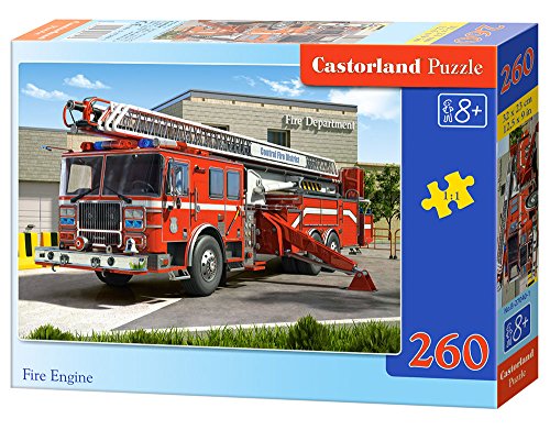 Castorland - B-27040-1 - Puzzle - Camion de Pompier - 260 Pièces Cover