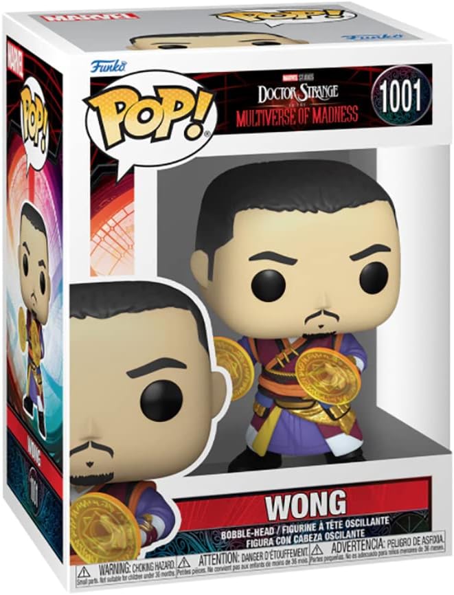 Funko POP! Marvel:, Wong, Doctor Strange, Collectable Vinyl Figure, Gift Idea, Official Merchandise, Toys for Kids & Adults - Image 4
