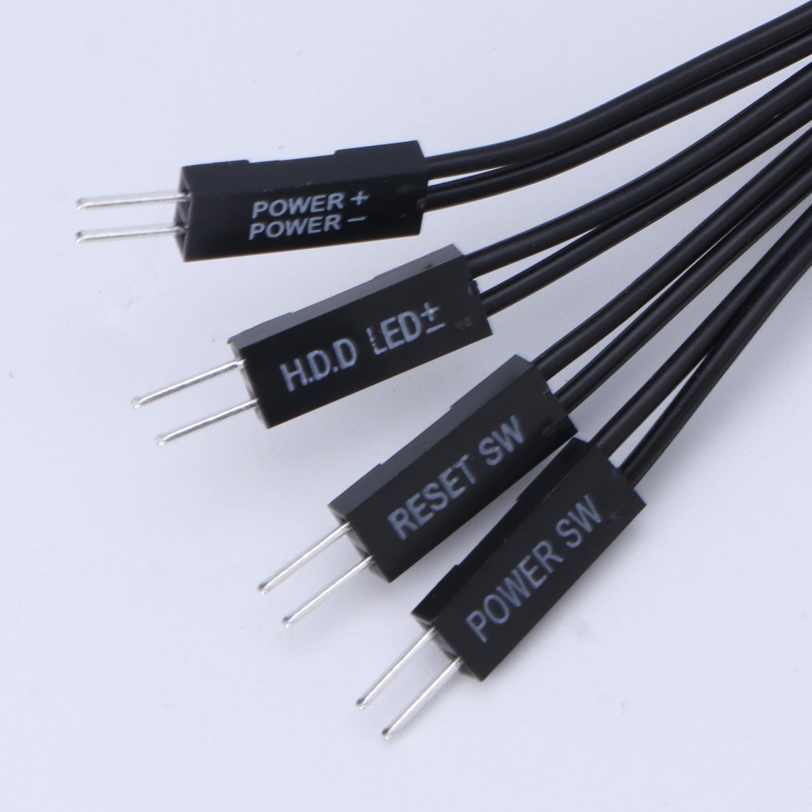 Câble D’extension Power SW 20/30/50/100cm Commutateur De Carte Mere Hdd Ledpled Reinitialiser Sw