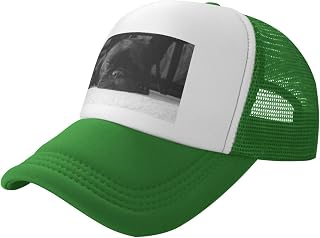 EVANEM French Bulldog Printed Trucker Hat,Mesh Baseball Cap with Adjustable Snapback Strap,Many Cool Designs