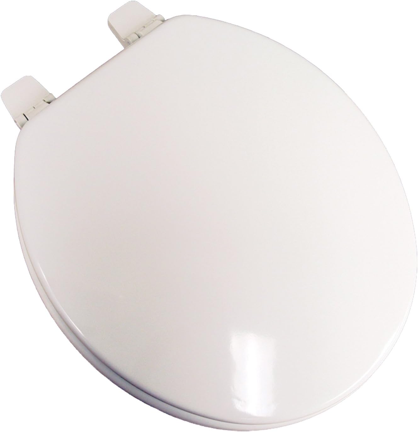 Comfort Seats U003WD00 Deluxe Molded Wood Contemporary Round Closed