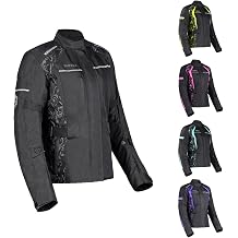 Motorcycle Jacket for Women All Season Impact Armored Waterproof Riding Enduro Dual Sports Touring Jackets