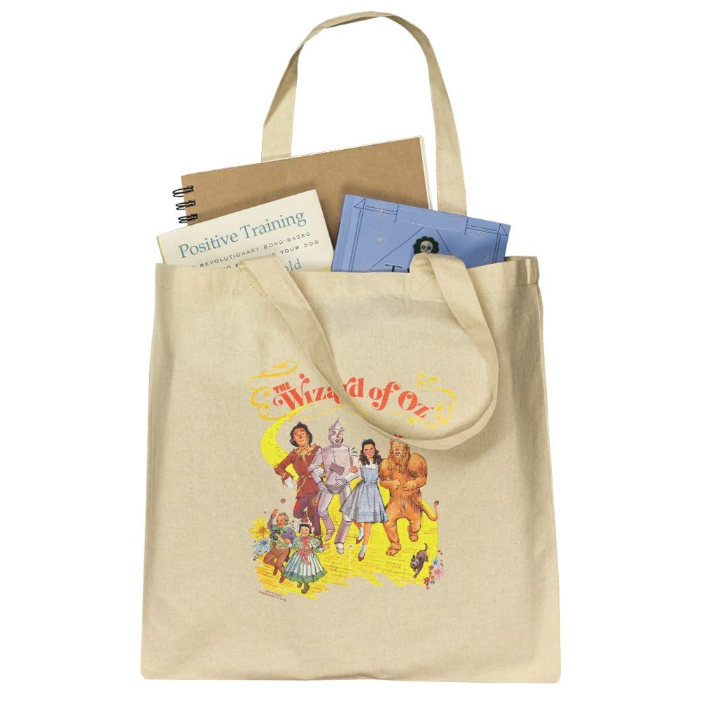 The Wizard of Oz Yellow Brick Road Grocery Travel Reusable Tote Bag