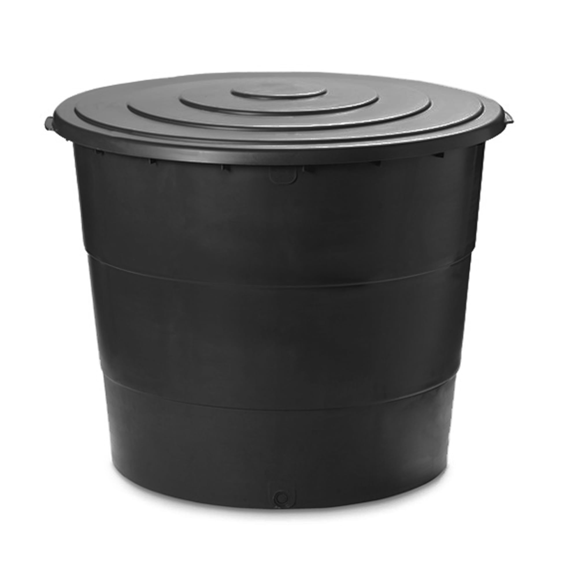 Ondis24 Kunststoff Regentonne XXL 500L mit Deckel – Wasserspeicher Fass für Garten, robust & UV-beständig, Regenwassertank zur Bewässerung, Regenfass mit Füllstandsanzeige