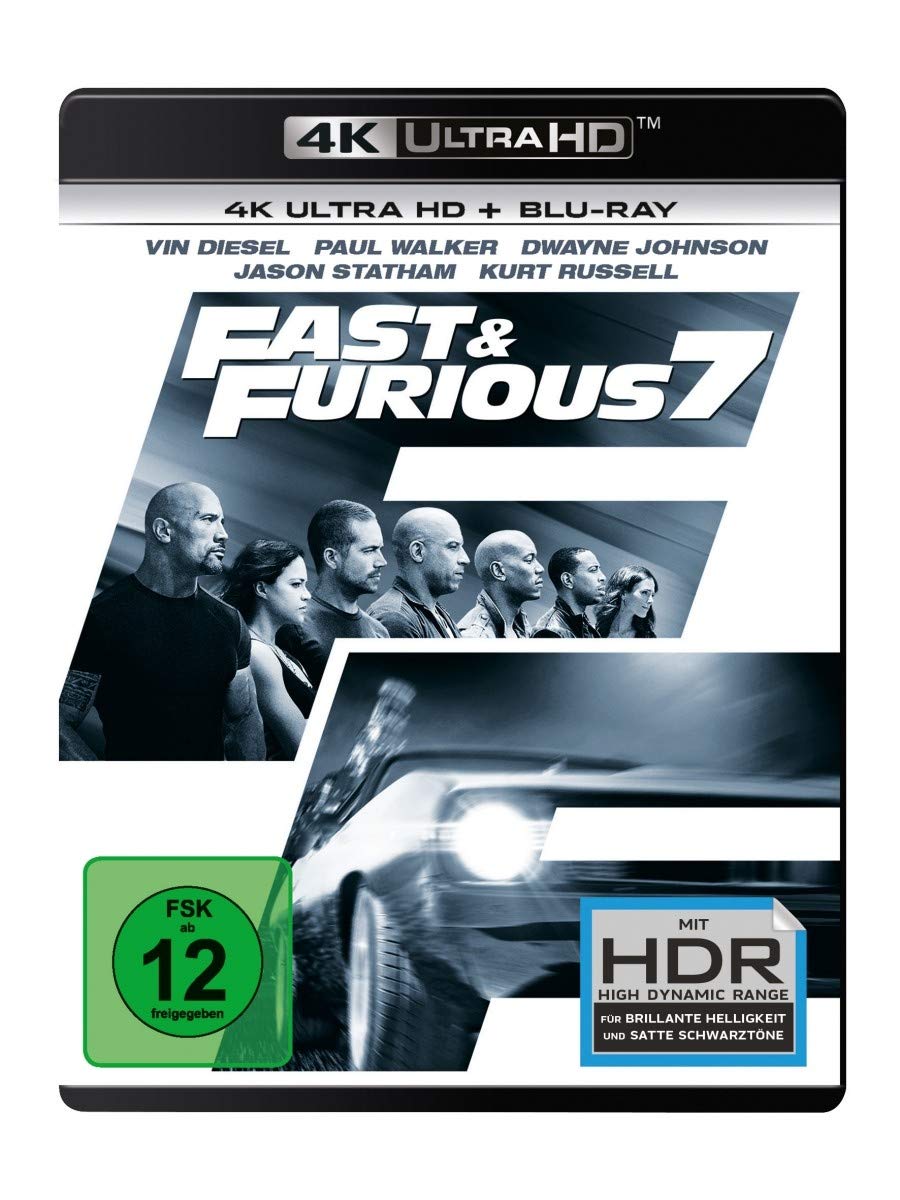 Fast & Furious 7 - Extended Version (4K Ultra-HD) (+ BR) [Blu-ray] [2015]