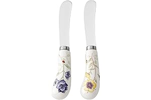 Lenox Butterfly Meadow 2-Piece Butter Knives Spreader Set