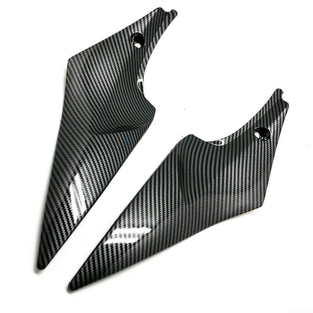 Coperchi Serbatoio per moto ABS Carbonio per Suzuki GSXR Coperchi | ABS alta resistenza, finitura carbonio nera, look per sportivo aggressivo, protezione , per facile installazione