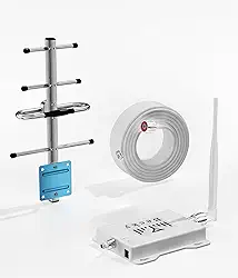 Amplificador de celular para casa | para Verizon Boost 4G LTE 5G Sinal na banda 13 | Amplificador de sinal de celular repetidor de celular | Antena de recepção externa de alta potência | Até 3.000 pés