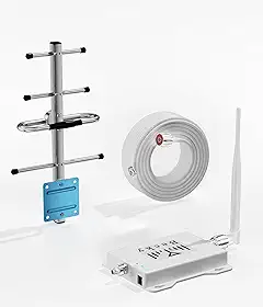 Amplificador de celular para casa | para Verizon Boost 4G LTE 5G Sinal na banda 13 | Amplificador de sinal de celular repetidor de celular | Antena de recepção externa de alta potência | Até 3.000 pés