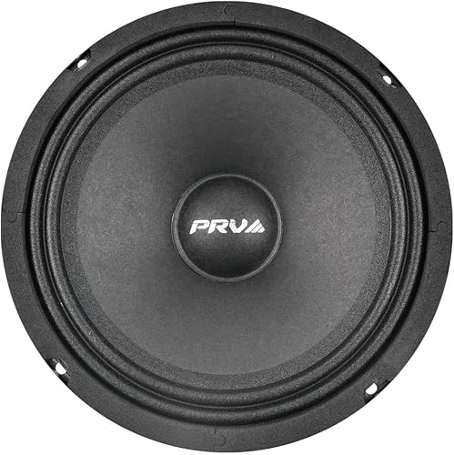 Miniatura 2 de PRV AUDIO Altavoz de rango medio de 8 pulgadas 8MR400-NDY 400 vatios de potencia máxima del programa, neodimio, 8 ohmios, 200 vatios de potencia
