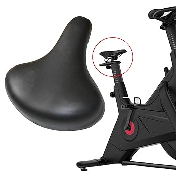 Amazon | Deevoka 三角エアロバイクのサドルパッドの交換 固定式