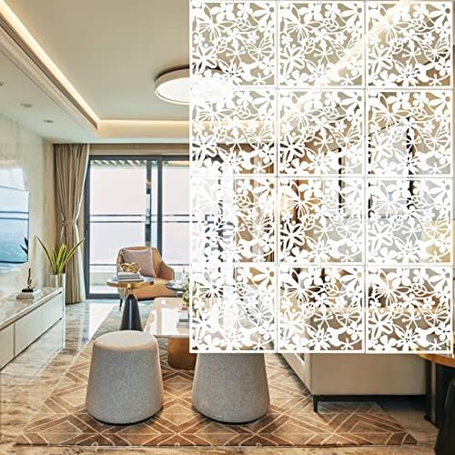 Kernorv Hanging Room Divider DIY Splitter Screen 12pcs Safety PVC