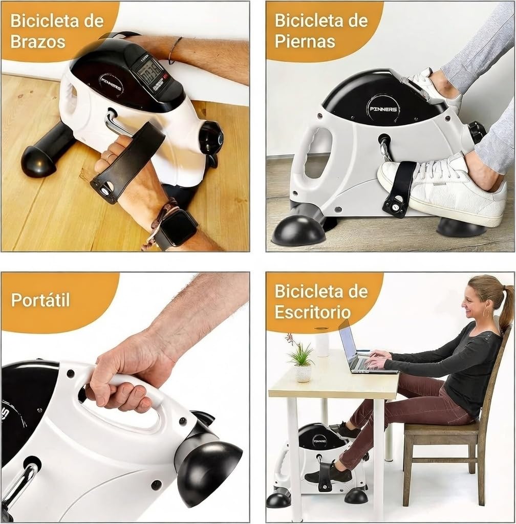 Pedales Estáticos Ejercicio, Mini Bicicleta Estática, Pedaleador Estático, Aparato de Ejercicio en Casa, Pedales Personas Mayores, Pedaleador para Ancianos, Pedalier
