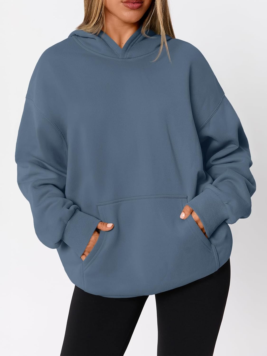 WYNNQUE Hoodies for Women Oversized Sweatshirts Fall Fashion Outfits 2026 Casual Sweaters Tops Fleece Workout Winter Clothes - Image 3