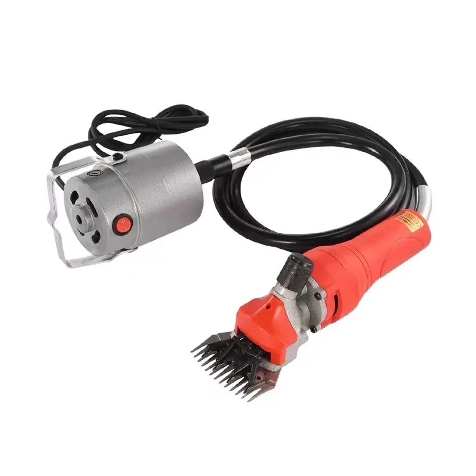 Máquina Eléctrica De Corte Lana Con Eje Flexible Alta Potencia, Empujador , Velocidad Ajustable, Manual Rendimiento De Alta Velocidad(A)
