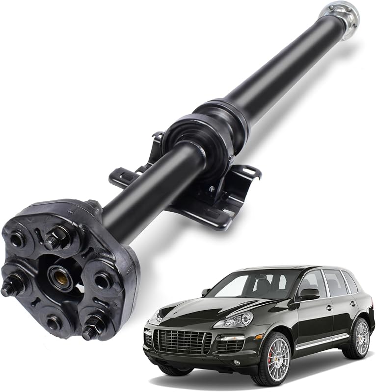 Rear Drive Shaft Fit for Porsche Cayenne 2003-2010, for Volkswagen Touareg 2004-2010, Complete Prop Shaft Driveshaft Assembly Replaces 7L0521102N, 7L0521102B, 7L0521102D, 7L0521102F (Only AWD)