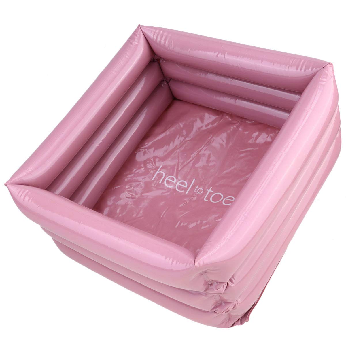 Inflatable Basin Footbath Spa Foot Bath Tub Soak Basin Foldable Bucket for Home Outdoor (Random Color)