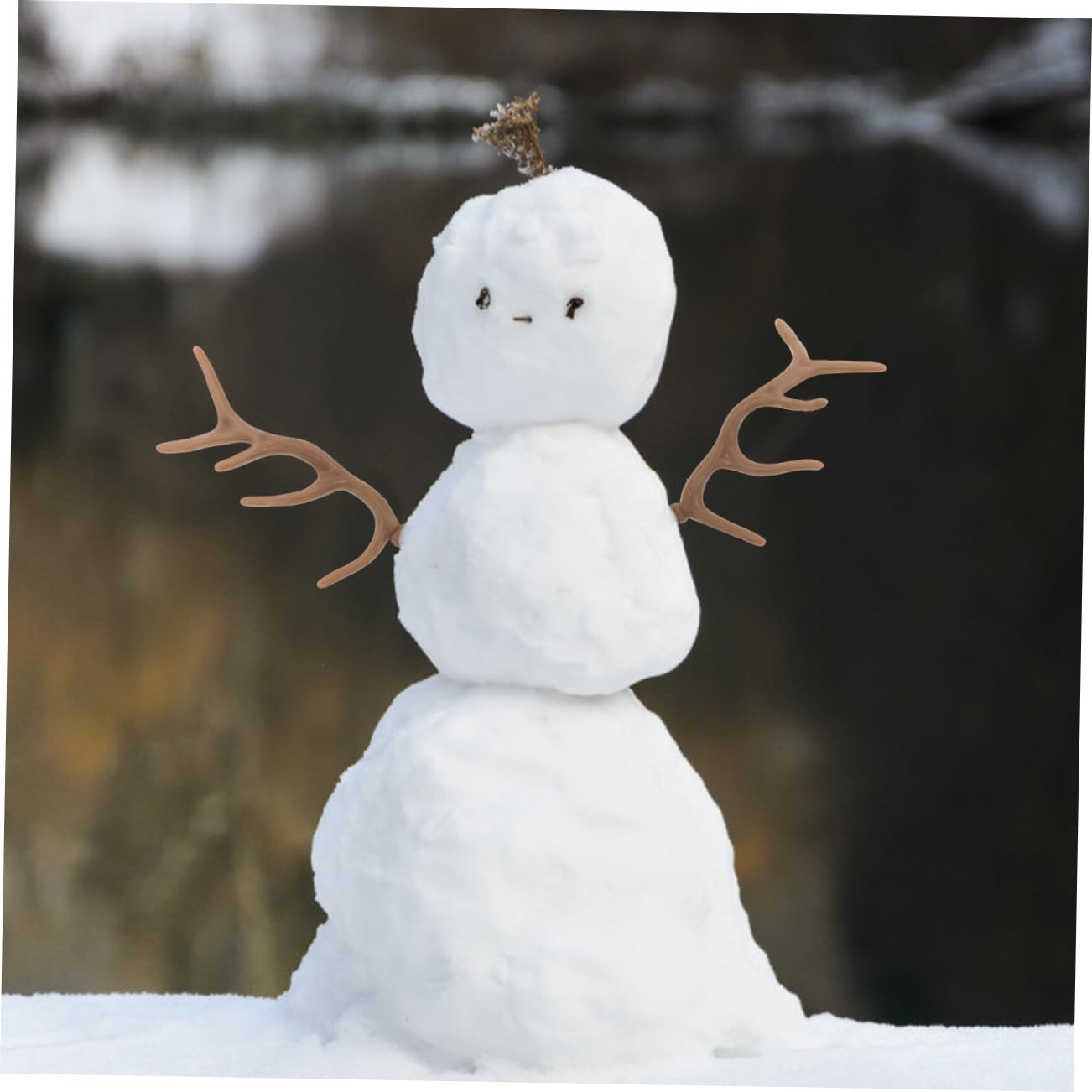 ABOOFAN 72 Paia Ramo Di Albero Della Mano Del Pupazzo Di Neve Giocattoli Da Esterno Per Bambini Rami Artificiali Artigianato Del Legno Forme It Bambino Ramo Di Salice Plastica Inverno