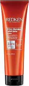 Redken Leave-in Frizz Dismiss Rebel Tame,para cabelos com Frizz, Anti-frizz, protege os fios contra a umidade, com Óleo de Babassu + Concentrated Smoothing Complex, Exclusivo Amazon, 300ml