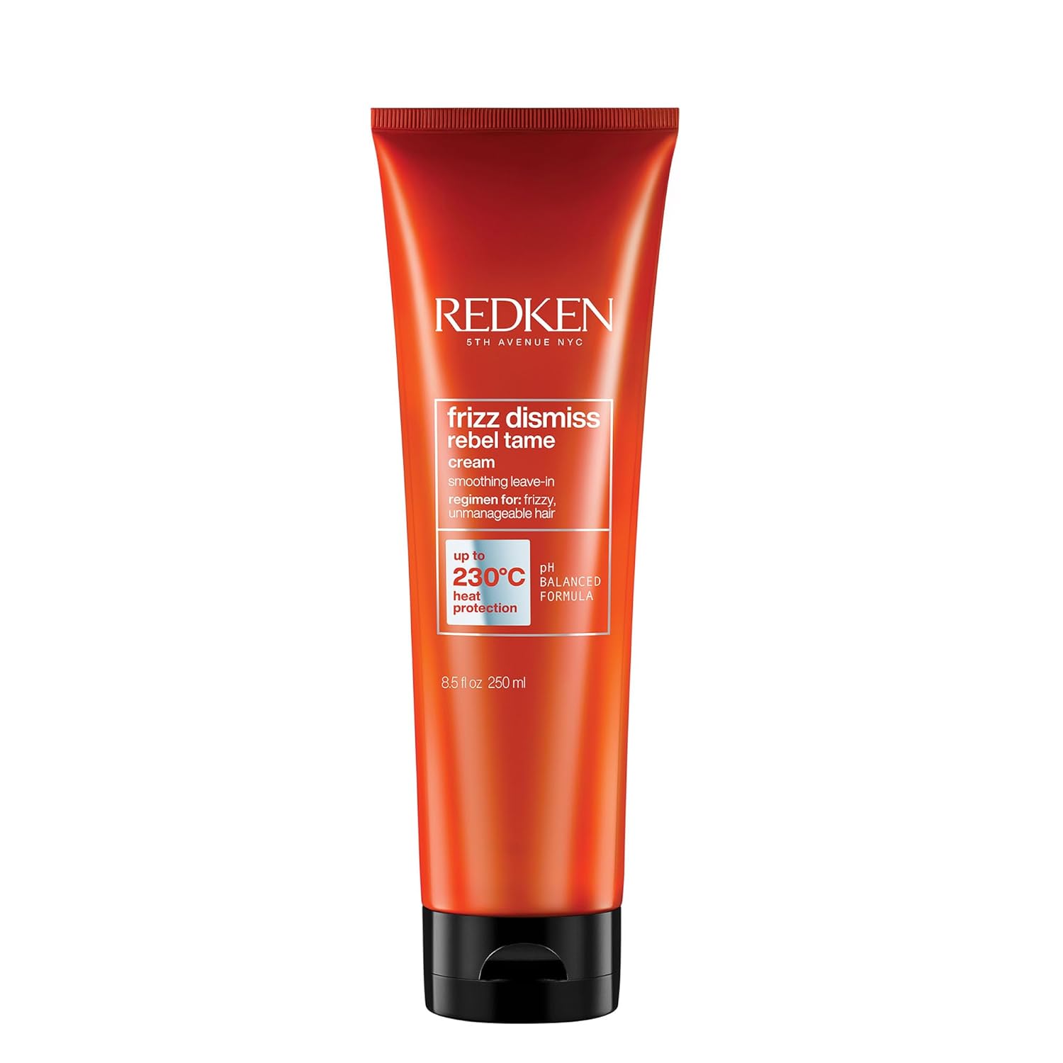 Redken Leave-in Frizz Dismiss Rebel Tame,para cabelos com Frizz, Anti-frizz, protege os fios contra a umidade, com Óleo de Babassu + Concentrated Smoothing Complex, Exclusivo…