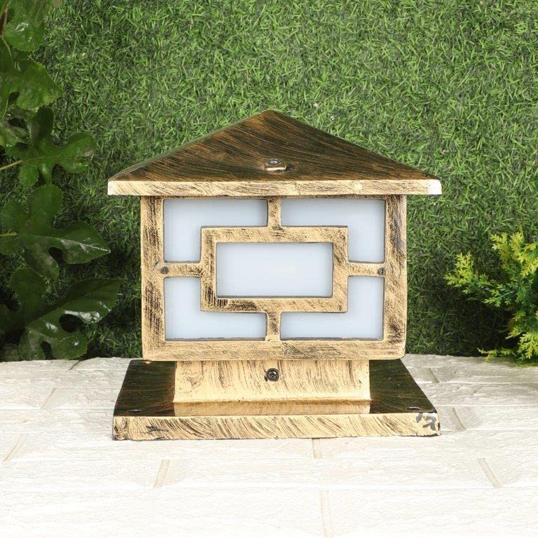 Image of ELIANTE Gate Lights | 3 Years Warranty | Free - LED LAMP (Amber - Small)