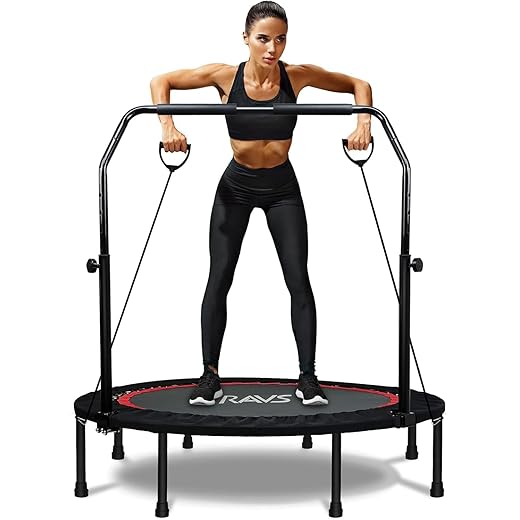 RAVS Adjustable Mini Trampoline