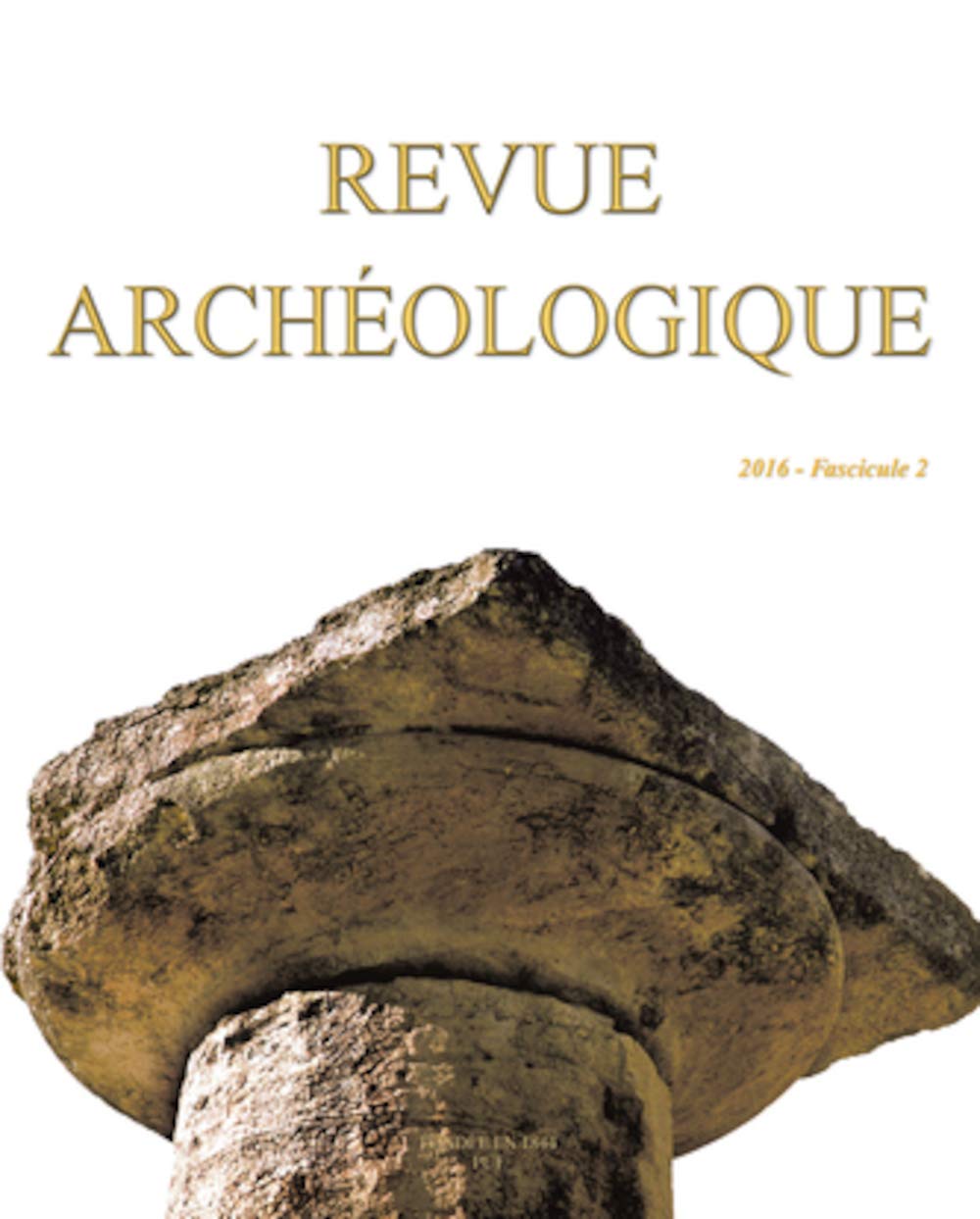 Revue archéologique 2016, n° 2