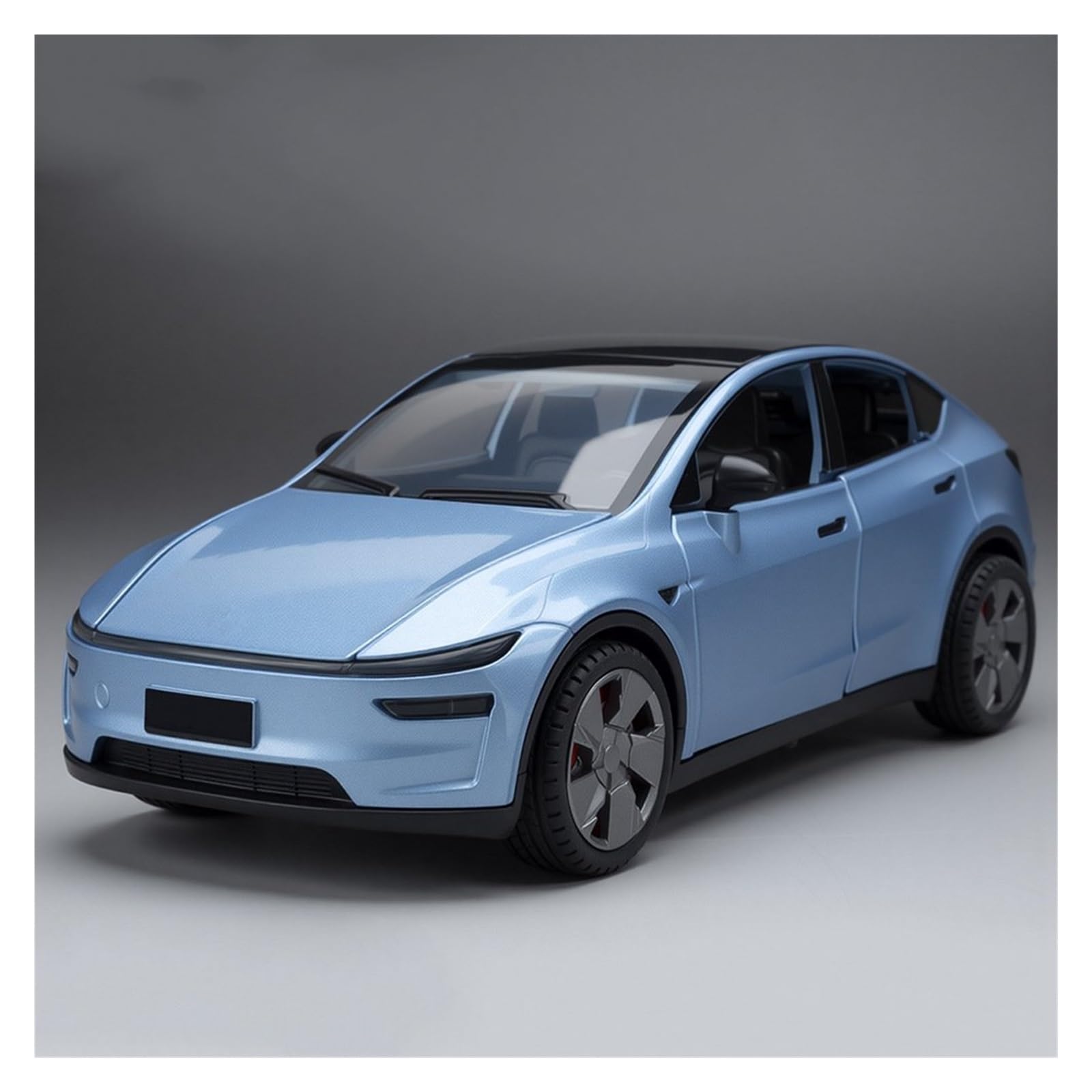 UIFCOG Die Cast Collectible Car Model 1:32 For Tesla For MODEL Y Alloy Die Casting Model Car Ornaments(Blue)