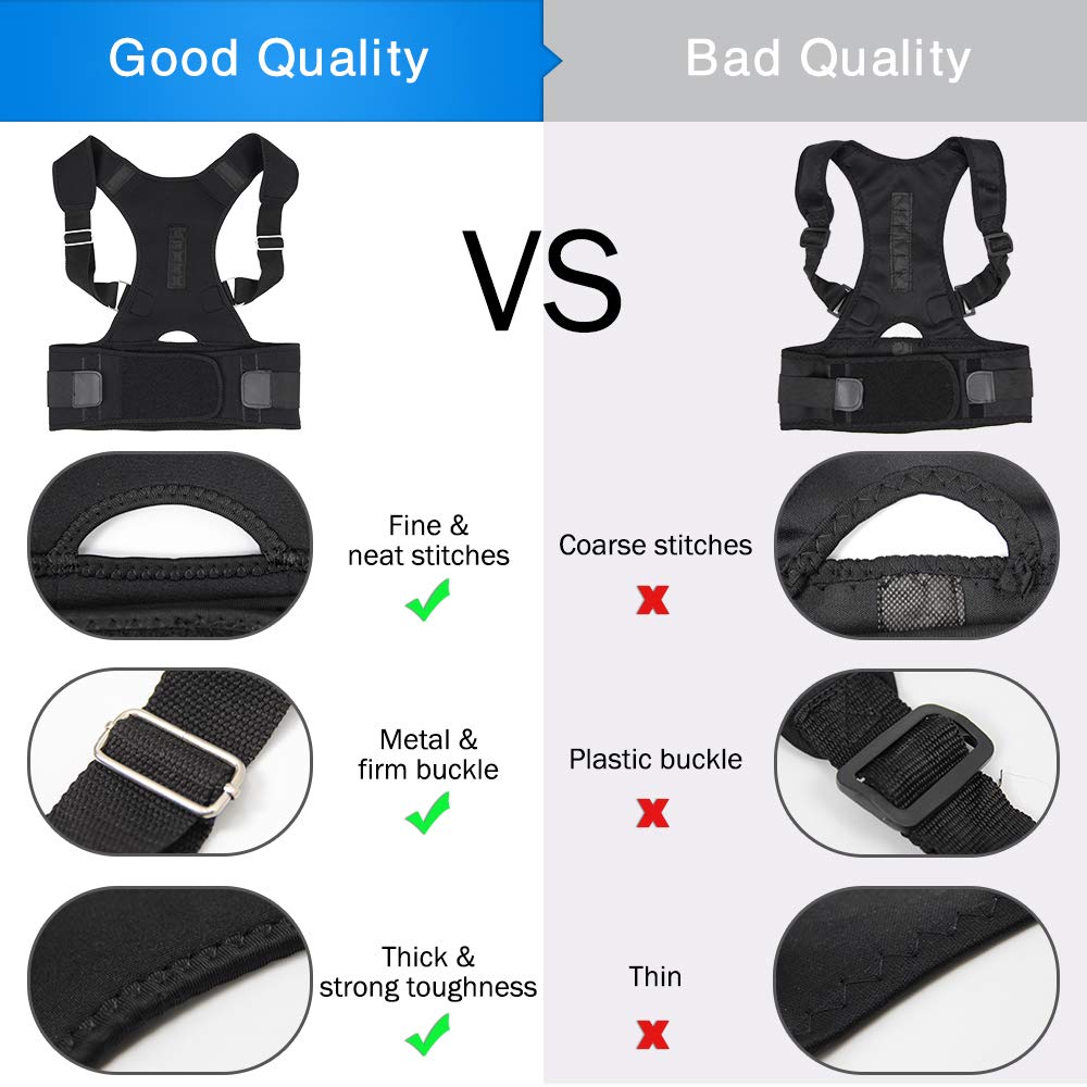 Correttore posturale regolabile per la schiena Supporto per la schiena Cintura lombare per uomo Piastra per colonna vertebrale Correzione gobba Corsetto per donna