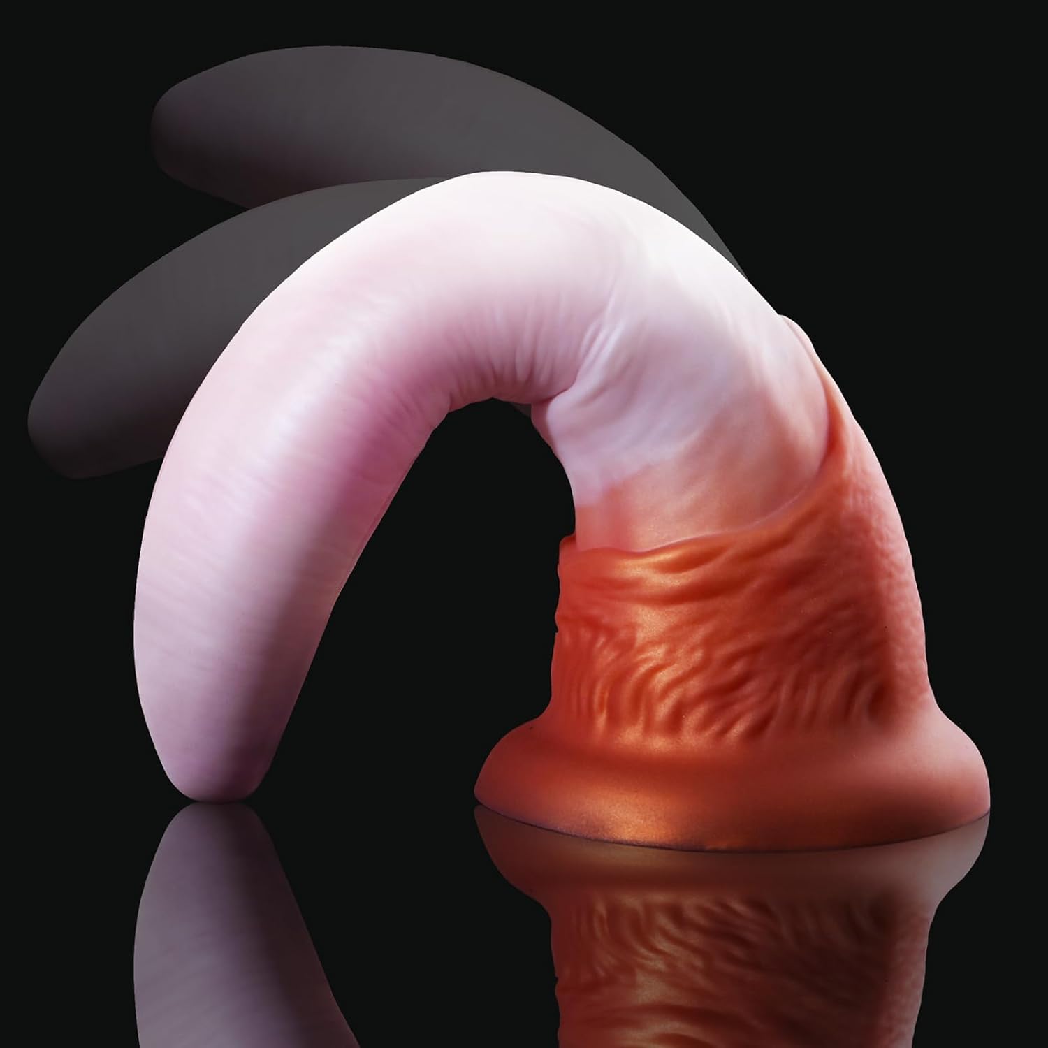 14" Giant XXL Huge Monster Knot Horse Dildo,Extra Large Oversized Big Girthy Anal Trainer Stretching Expansion Toys, 1.88 "- 3.94" Wide Tapered Massive Dildos, Silicone Fantasy Animal, Suction Cup