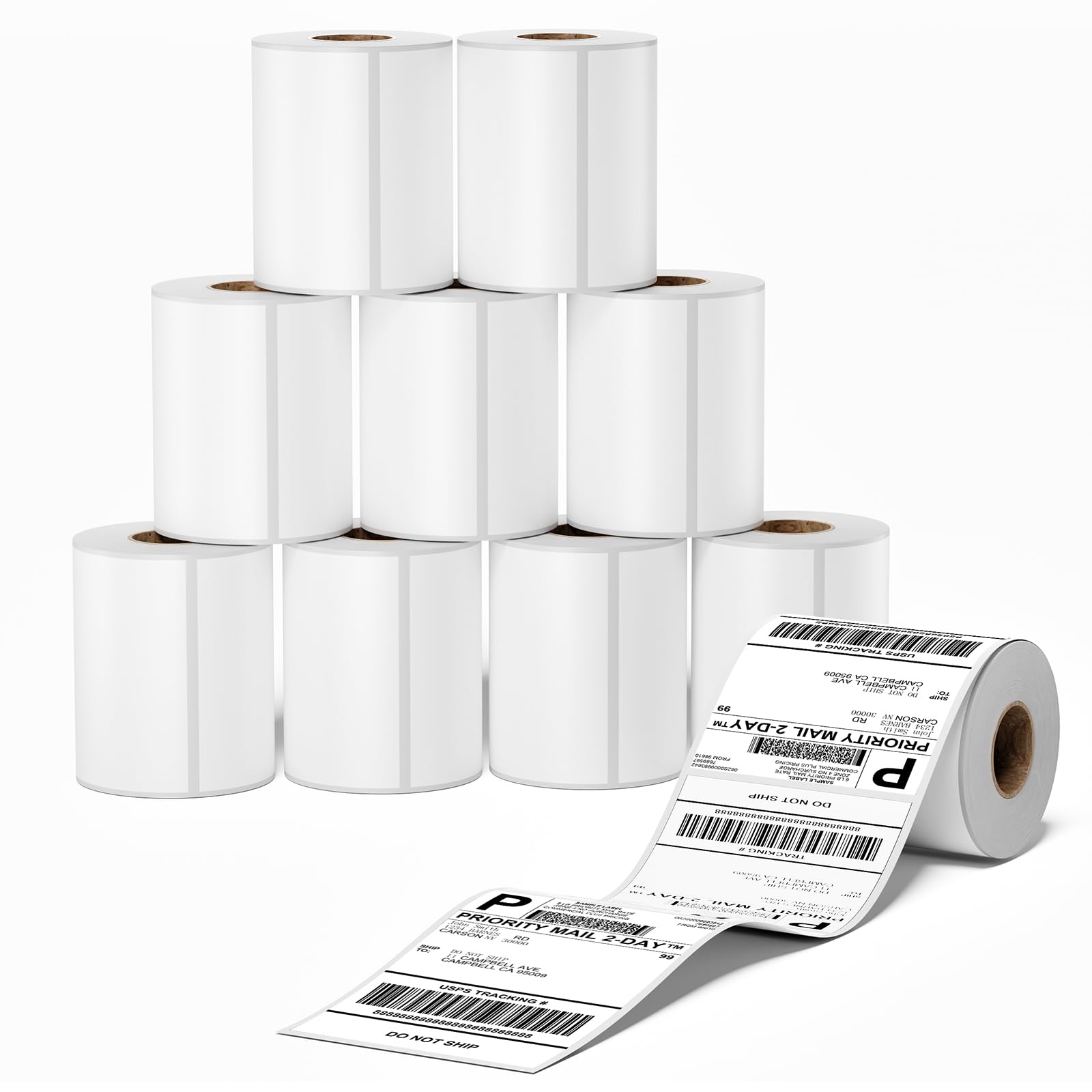 4x6 Thermal Shipping Labels 10 Rolls 250PCS/Roll