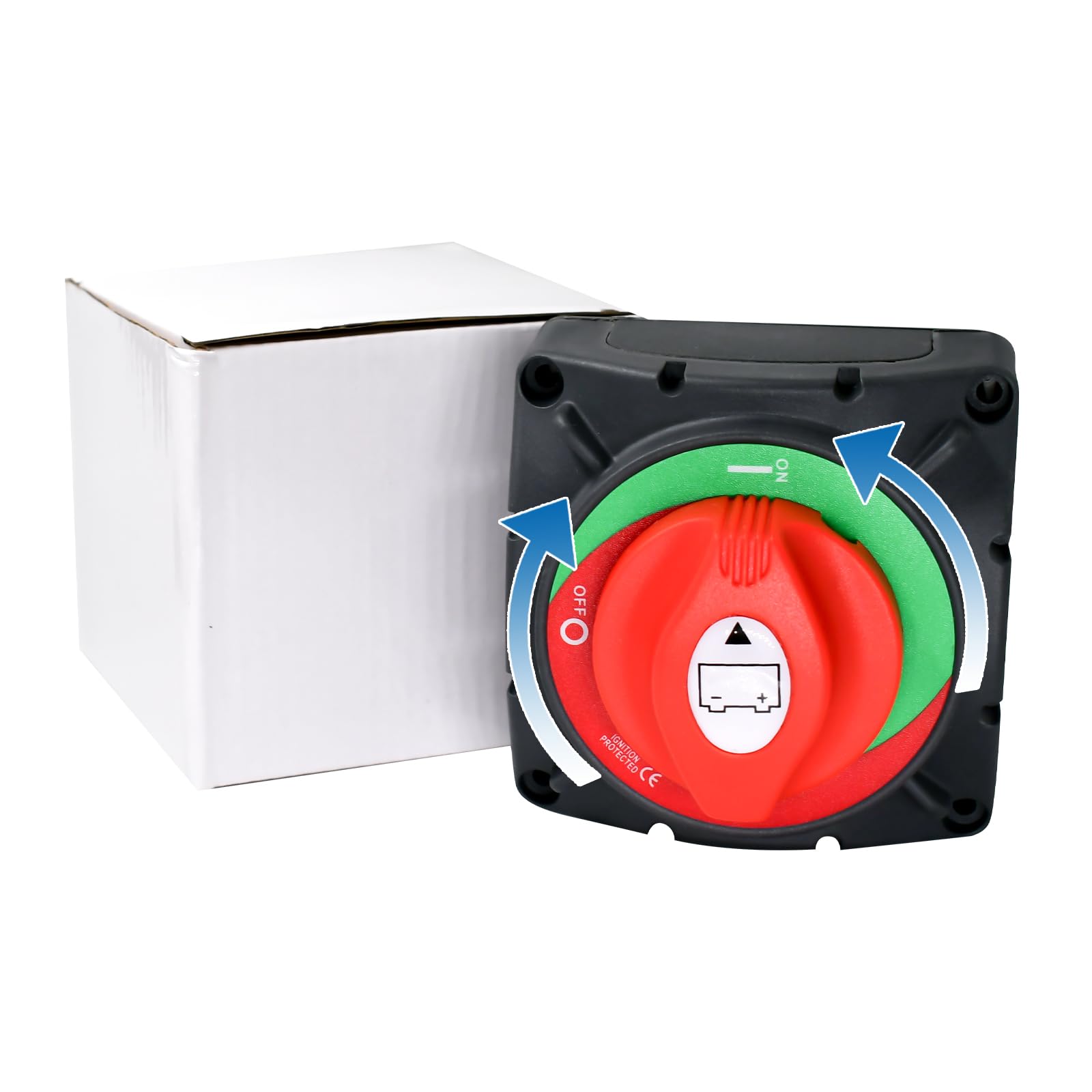 Sayhome 600A - Interruttore di separazione della batteria, 12-48 V, IP68, impermeabile, per camper, auto, camper e barca (ON/OFF, High Current)