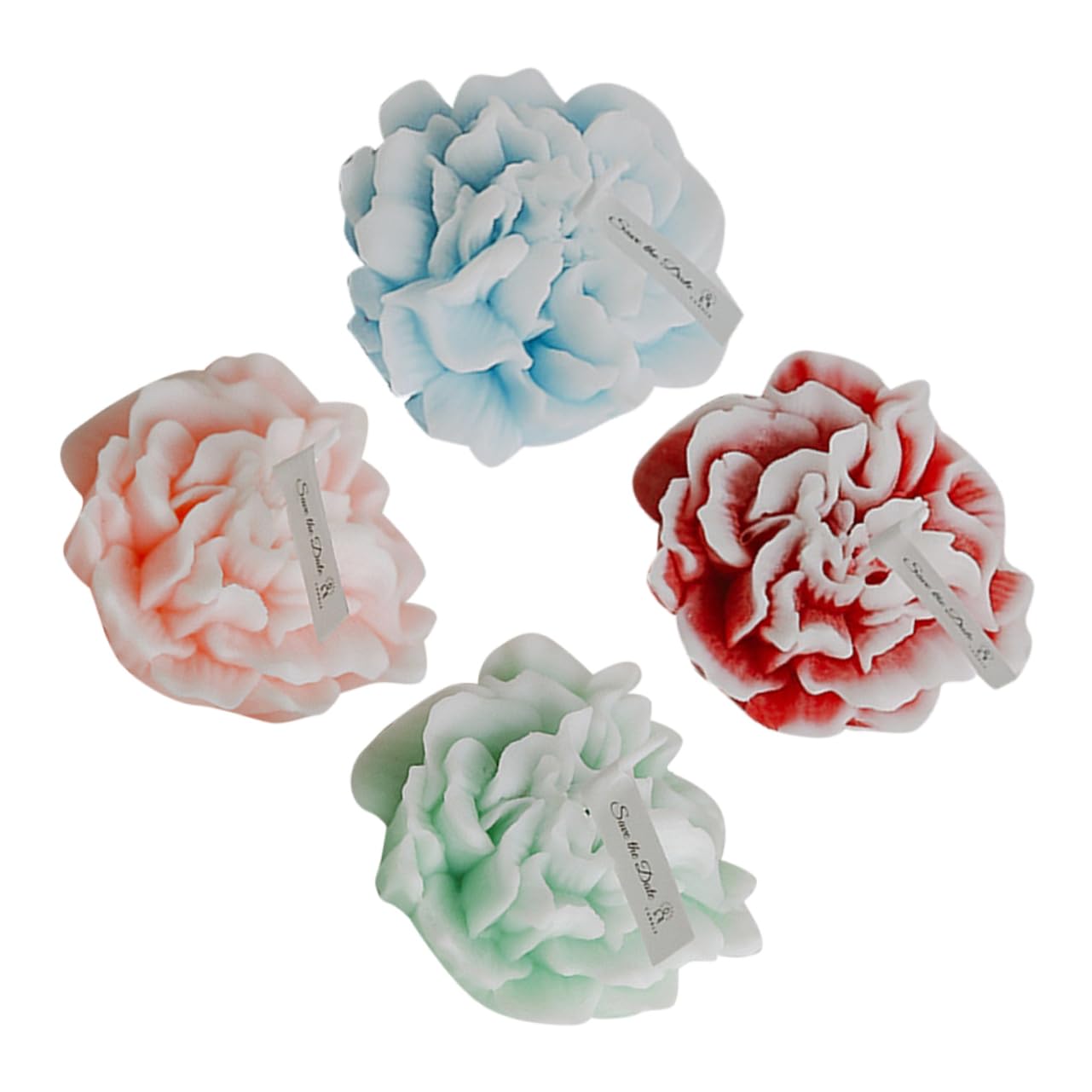 PRETYZOOM 16stücke Duftkerzen Blumenform Scented Candle Für Muttertag Hochzeiten Und Partys Aromatische Kunstkerzen Für Romantische Dekoration