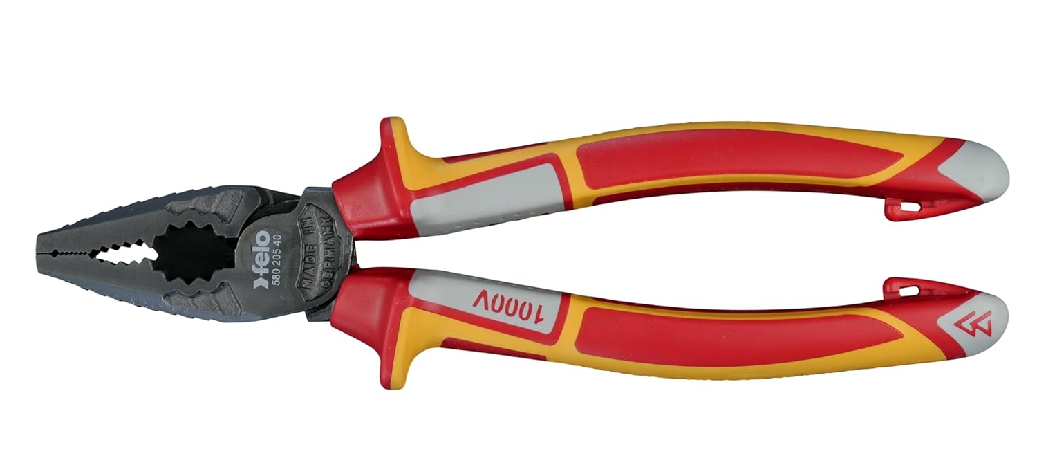 Felo 0715764401 8 in. Combination Pliers VDE