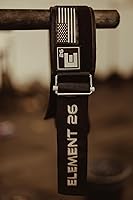 Vista 7 de Element 26 Cinturón de levantamiento de pesas con autobloqueo, cinturón de levantamiento de pesas premium para atletas de fitness funcional serio