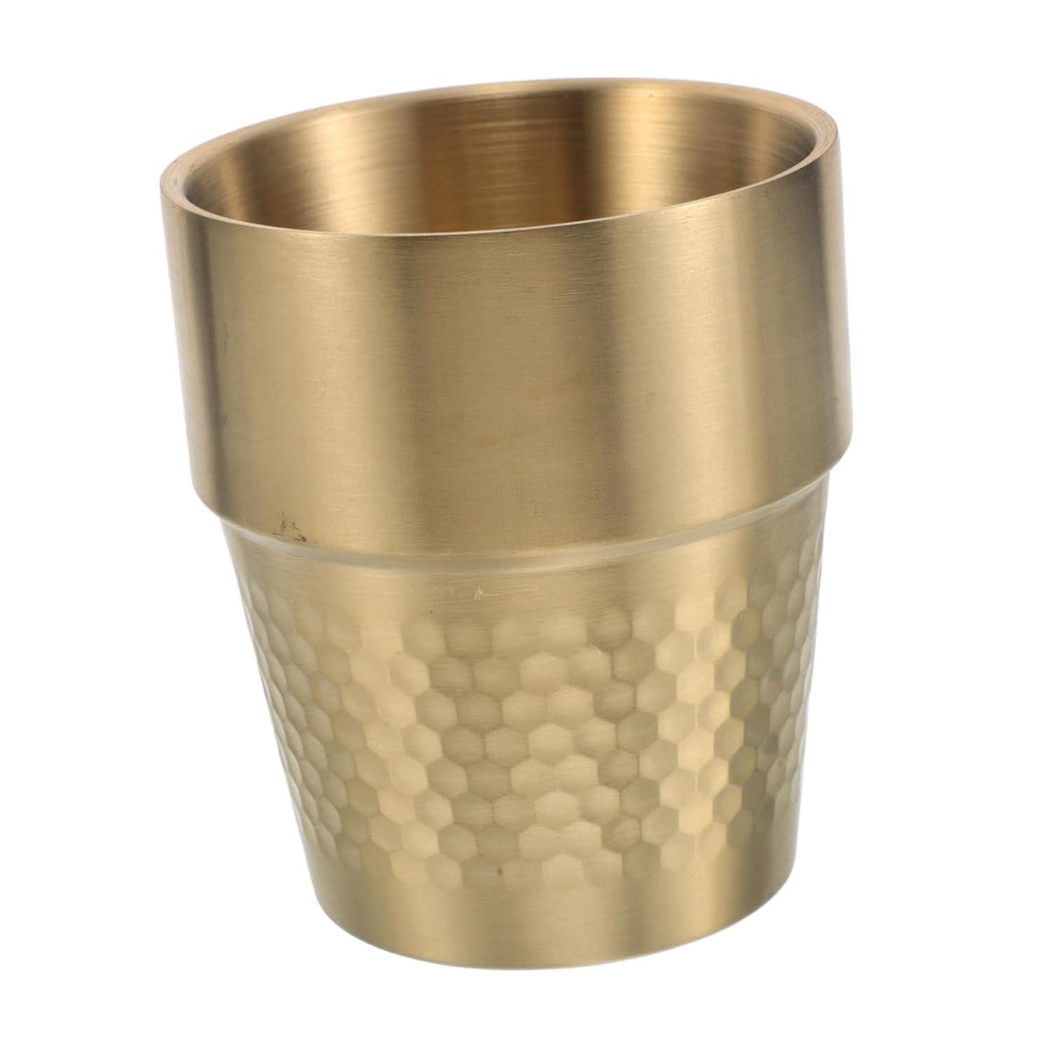 STOBAZA Heavy Duty Stainless Steel Cups Pattern Unbreakable Reusable Drinkware for Water Beer Juice and Iced Beverages Capacity