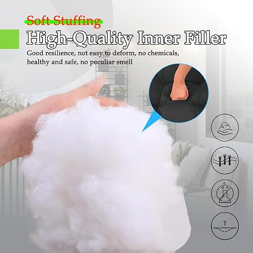 Miniatura 6 de Cojín de repuesto para silla de huevo para colgar silla de huevo, cojín grueso y cómodo para silla colgante al aire libre (solo cojín), cojín para