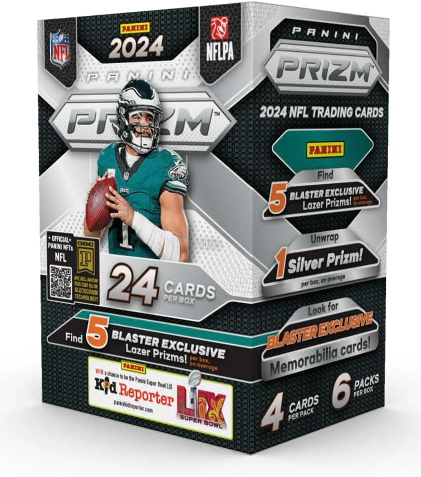 2024 Panini Prizm Football Sealed Blaster Box (6 Packs/Box)