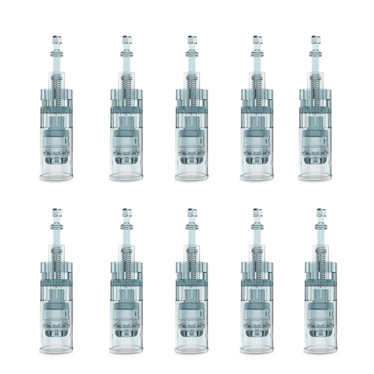 10PCS 16Pin 0 25mm Microneedling Derma Roller Pen Cartridges For M8 M7S Easy-to-Use At Home 10PCS 16P