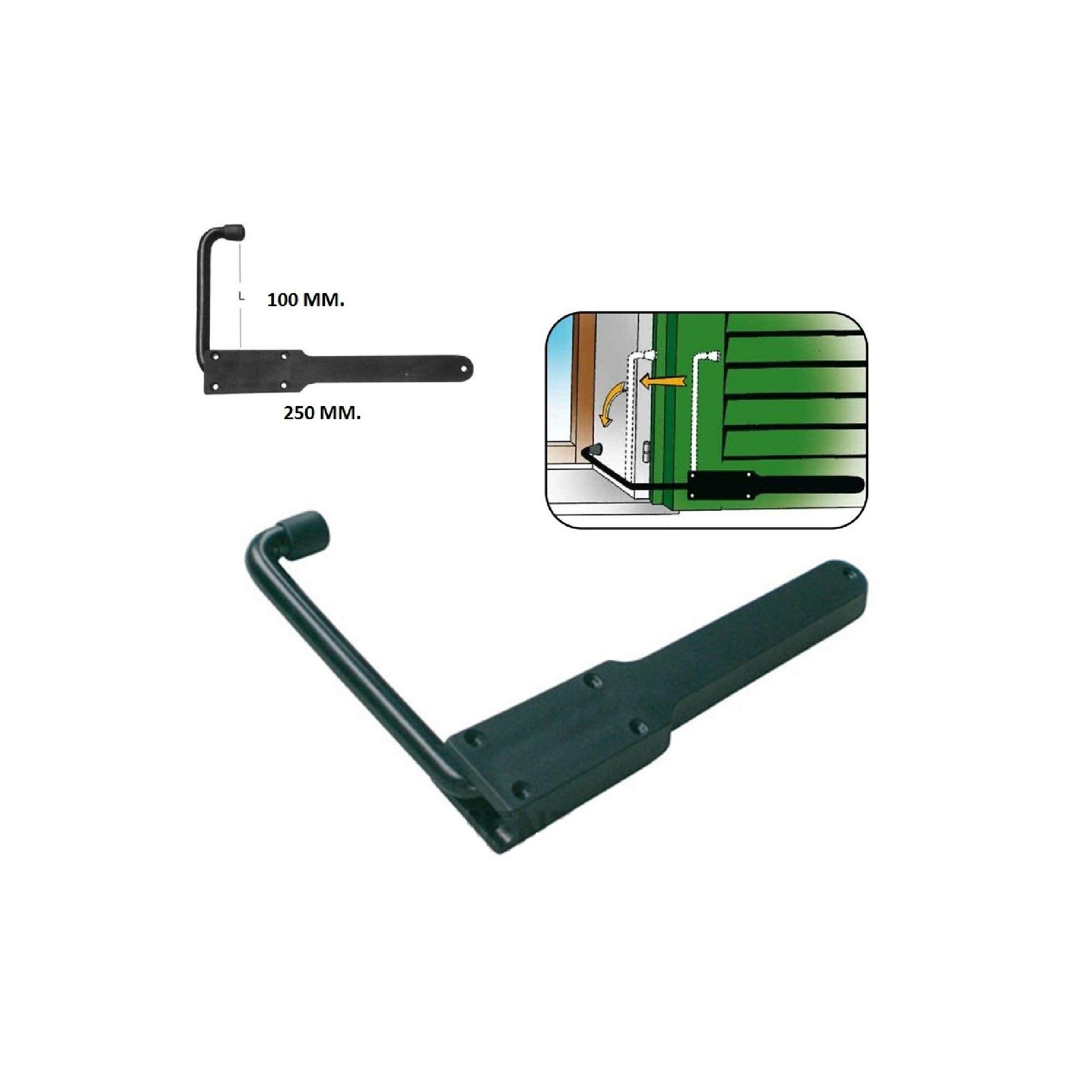 FERMA PERSIANA A MOLLA BLOCCA FERMAPERSIANA FERMAIMPOSTA - Foto 12